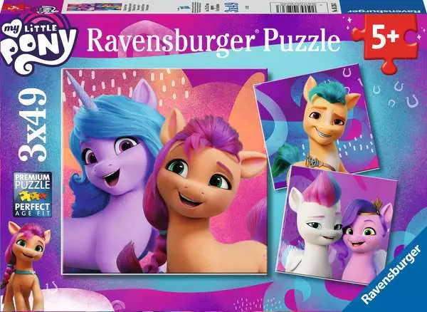 Ravensberger Matratzen Kinderpuzzle ab 5 Jahren - My Little Pony Movie - 49 Teile