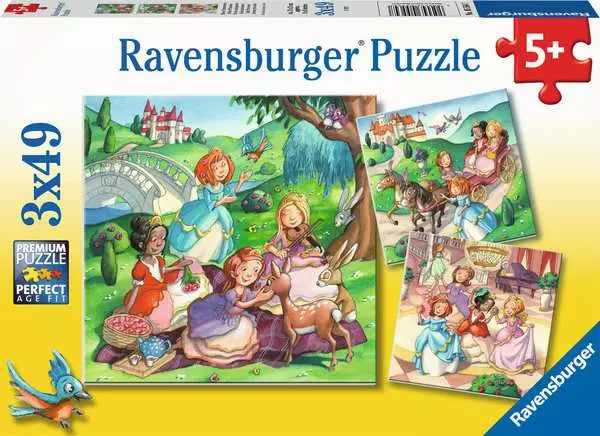 Ravensberger Matratzen Kinderpuzzle ab 5 Jahren - Kleine Prinzessinnen - 49 Teile