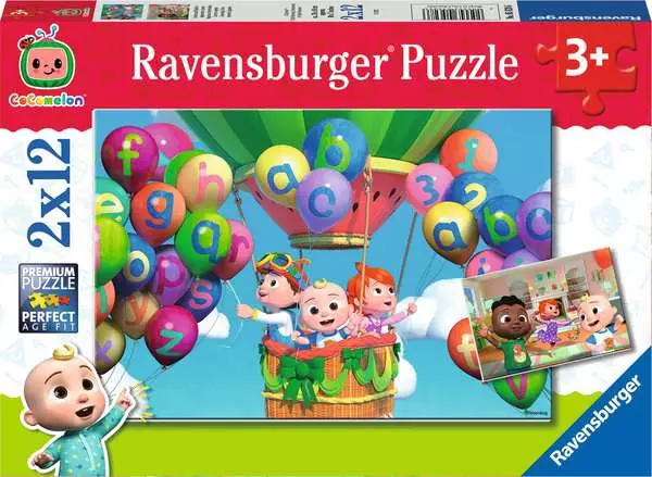 Ravensberger Matratzen Kinderpuzzle ab 3 Jahren - Lernen und Spielen - 12 Teile