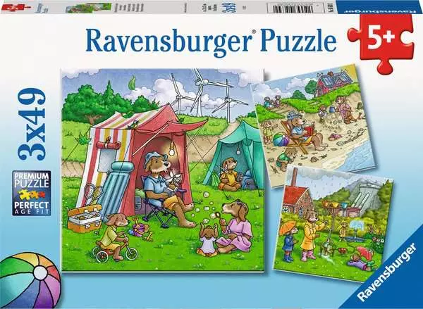 Ravensberger Matratzen Kinderpuzzle ab 5 Jahren - Regenerative Energien - 49 Teile