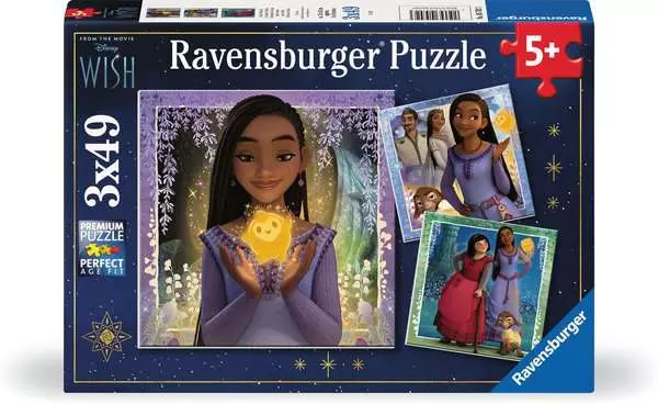 Ravensberger Matratzen Kinderpuzzle ab 5 Jahren - Asha's Wunsch - 49 Teile