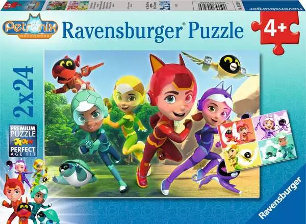 Ravensberger Matratzen Kinderpuzzle ab 4 Jahren - Die Tierschützer - 24 Teile