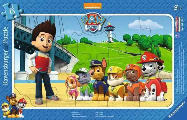 Ravensberger Matratzen Kinderpuzzle ab 3 Jahren - Paw Patrol - 15 Teile