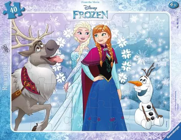 Ravensberger Matratzen Kinderpuzzle ab 4 Jahren - Anna und Elsa - 40 Teile