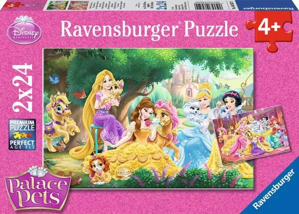 Ravensberger Matratzen Kinderpuzzle ab 4 Jahren - Beste Freunde der Prinzessinnen - 24 Teile