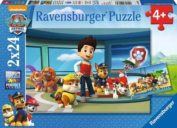 Ravensberger Matratzen Kinderpuzzle ab 4 Jahren - Hilfsbereite Spürnasen - 24 Teile