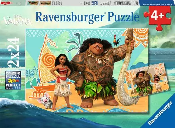 Ravensberger Matratzen Kinderpuzzle ab 4 Jahren - Vaiana - 24 Teile