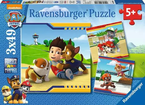 Ravensberger Matratzen Kinderpuzzle ab 5 Jahren - Helden mit Fell - 49 Teile