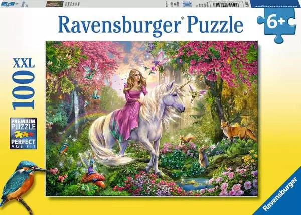 Ravensberger Matratzen Kinderpuzzle ab 6 Jahren - Magischer Ausritt - 100 Teile