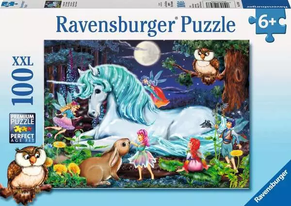 Ravensberger Matratzen Kinderpuzzle ab 6 Jahren - Im Zauberwald - 100 Teile