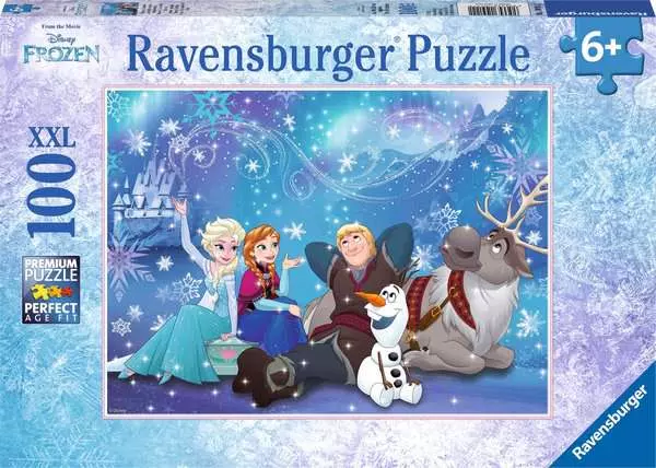 Ravensberger Matratzen Kinderpuzzle ab 6 Jahren - Frozen - Eiszauber - 100 Teile