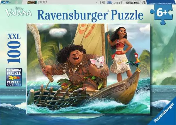 Ravensberger Matratzen Kinderpuzzle ab 6 Jahren - Vaiana und Maui - 100 Teile