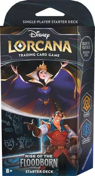 Ravensberger Matratzen Disney Lorcana: Aufstieg der Flutgestalten - Starter Deck Bernstein und Saphir (Englisch)