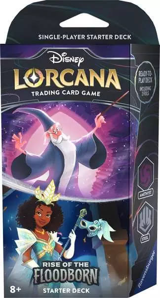 Ravensberger Matratzen Disney Lorcana: Aufstieg der Flutgestalten - Starter Deck Amethyst und Stahl (Englisch)