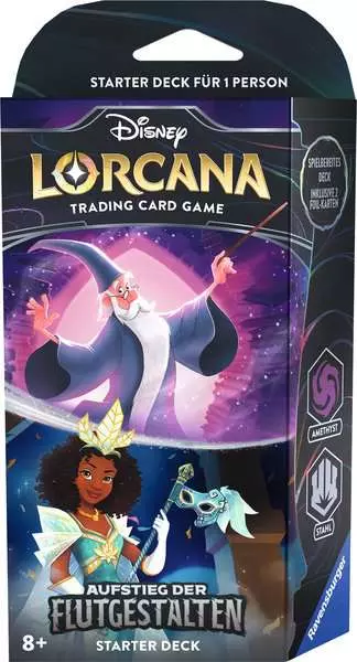 Ravensberger Matratzen Disney Lorcana: Aufstieg der Flutgestalten - Starter Deck Amethyst und Stahl (Deutsch)