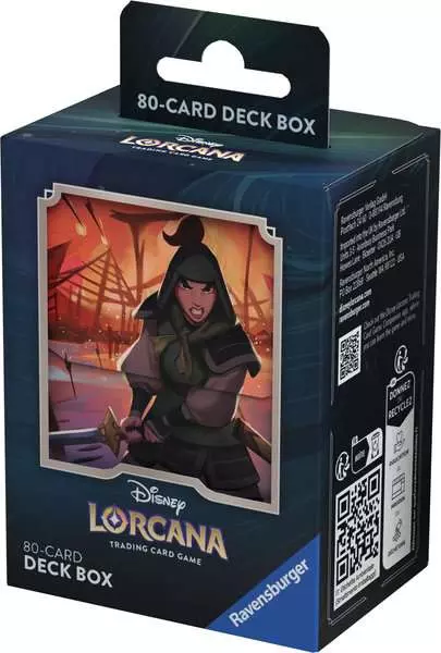 Ravensberger Matratzen Disney Lorcana: Aufstieg der Flutgestalten - Deck Box Mulan