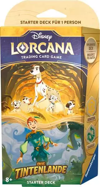 Ravensberger Matratzen Disney Lorcana: Die Tintenlande - Starter Deck Bernstein und Smaragd (Deutsch)