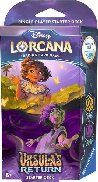 Ravensberger Matratzen Disney Lorcana: Ursula's Return - Starter Deck Amber and Amethyst (Englisch)