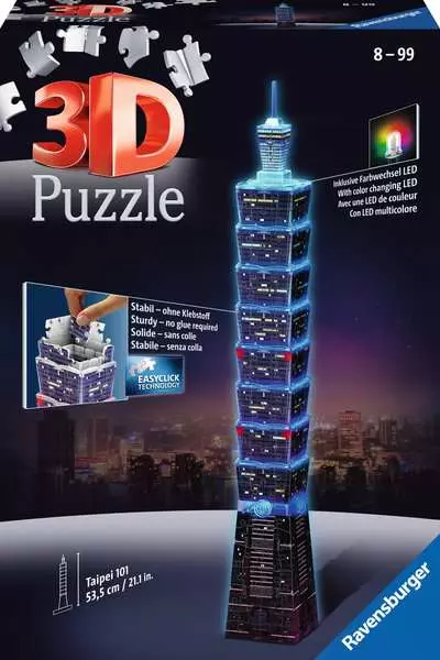 Ravensberger Matratzen Ravensburger Taipei 101 bei Nacht