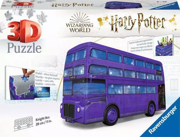 Ravensberger Matratzen 3D Puzzle Harry Potter Knight Bus