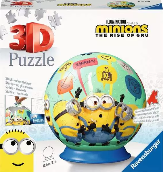 Ravensberger Matratzen 3D Puzzle Ball Minions 2