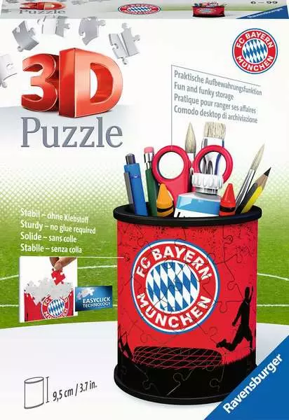 Ravensberger Matratzen 3D Puzzle Utensilo - FC Bayern München