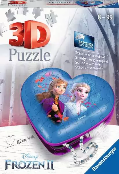 Ravensberger Matratzen 3D Puzzle Herzschatulle - Disney Frozen 2