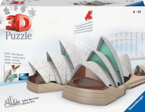 Ravensberger Matratzen 3D Puzzle Opernhaus Sydney