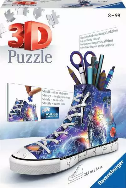 Ravensberger Matratzen 3D Puzzle Sneaker - Astronauten im Weltall