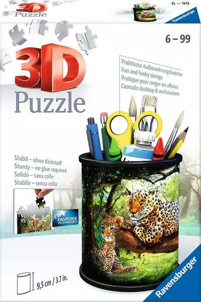 Ravensberger Matratzen 3D Puzzle Utensilo - Raubkatzen