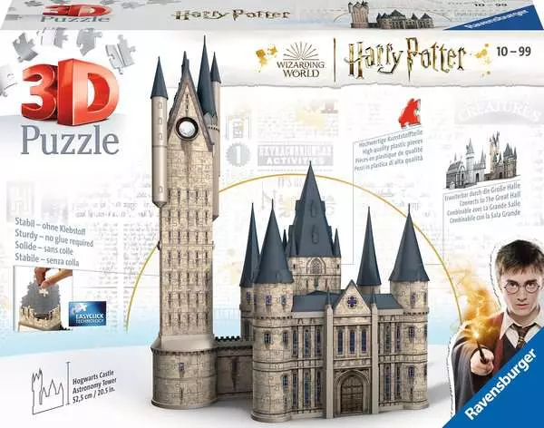 Ravensberger Matratzen 3D Puzzle Harry Potter Hogwarts Schloss - Astronomieturm