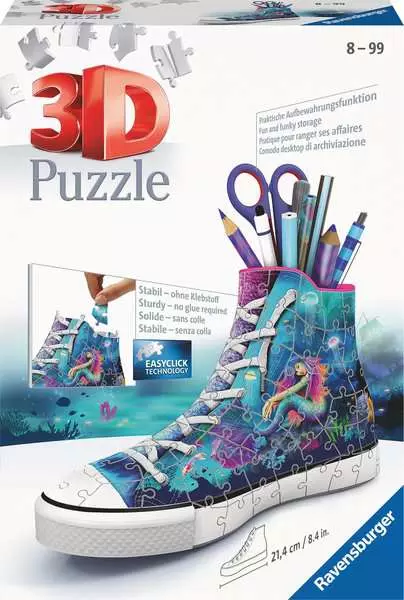 Ravensberger Matratzen 3D Puzzle Sneaker - Bezaubernde Meerjungfrauen