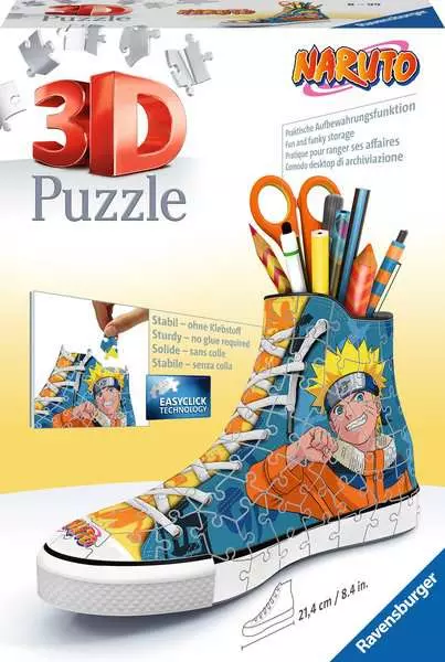 Ravensberger Matratzen 3D Puzzle Sneaker - Naruto