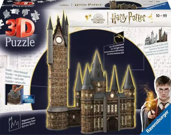 Ravensberger Matratzen Ravensburger Hogwarts Schloss - Astronomieturm - Night Edition