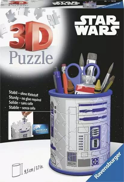 Ravensberger Matratzen 3D Puzzle Utensilo - Star Wars R2D2