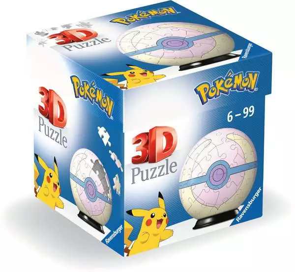 Ravensberger Matratzen 3D Puzzle Ball Pokémon Heilball