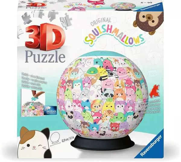 Ravensberger Matratzen 3D Puzzle Ball Squishmallows