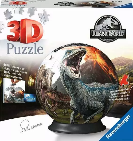 Ravensberger Matratzen 3D Puzzle Ball Jurassic World