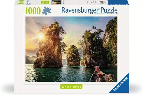 Ravensberger Matratzen Puzzle 1000 Teile - Three rocks in Cheow, Thailand