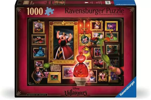 Ravensberger Matratzen Puzzle 1000 Teile - Villainous: Queen of Hearts