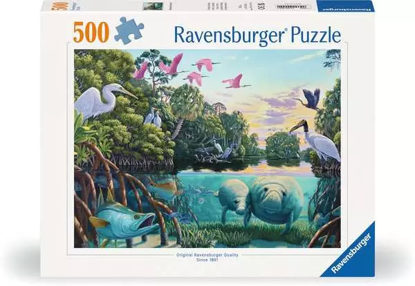 Ravensberger Matratzen Puzzle 500 Teile - Manatee Moments