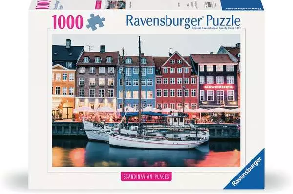 Ravensberger Matratzen Puzzle 1000 Teile - Kopenhagen, Dänemark