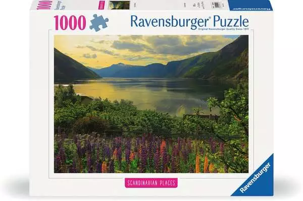 Ravensberger Matratzen Puzzle 1000 Teile - Fjord in Norwegen