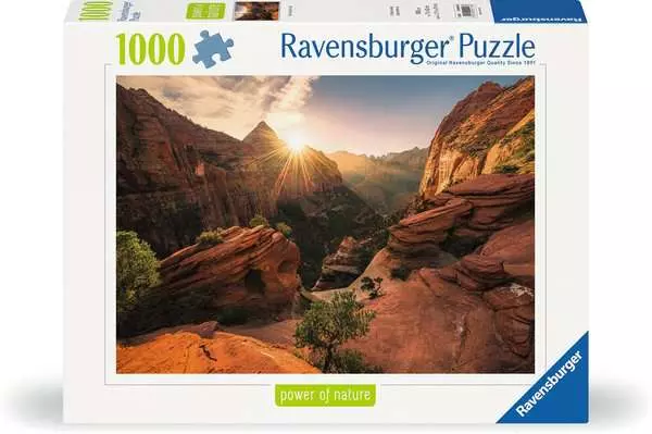 Ravensberger Matratzen Puzzle 1000 Teile - Zion Canyon USA