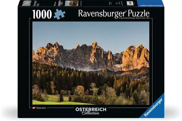 Ravensberger Matratzen Puzzle 1000 Teile - Farbenpracht am Wilden Kaiser