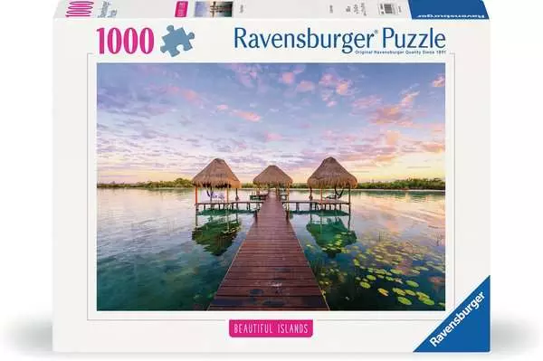 Ravensberger Matratzen Puzzle 1000 Teile - Paradiesische Aussicht