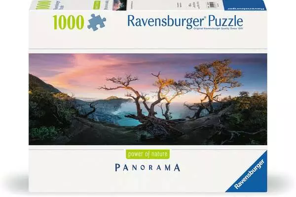 Ravensberger Matratzen Puzzle 1000 Teile - Schwefelsäure See am Mount Ijen, Java