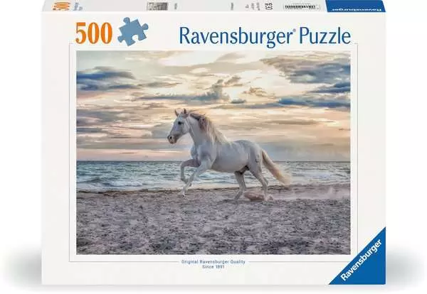 Ravensberger Matratzen Puzzle 500 Teile - Pferd am Strand