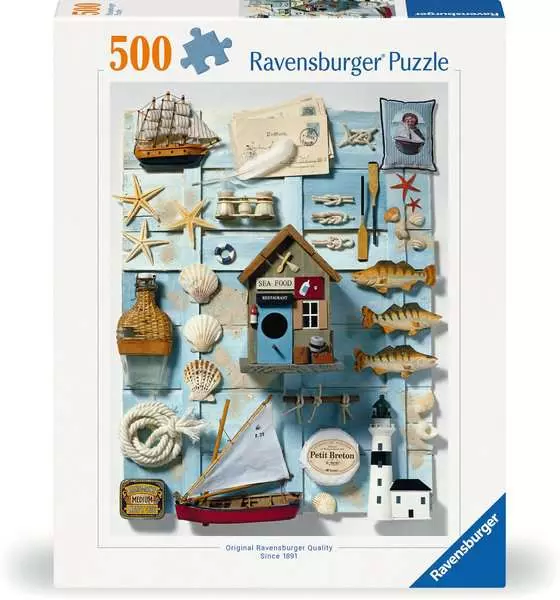 Ravensberger Matratzen Puzzle 500 Teile - Maritimes Flair