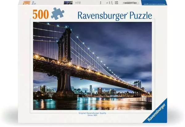 Ravensberger Matratzen Puzzle 500 Teile - New York - die Stadt, die niemals schläft